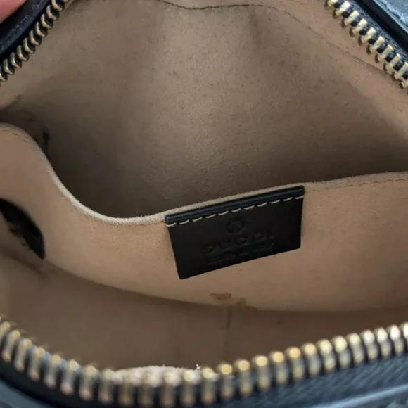 Gucci Black Leather Crossbody Bag - Picture 6 of 6